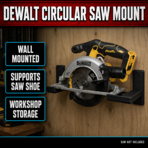 DeWalt Circular Saw Wall Mount | Workshop Tool Holder & Organiser
