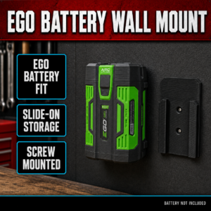 EGO Battery Wall Mount Holder | Battery Organiser | Multiple Colours