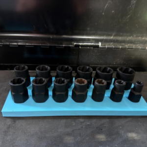 Our Products 17 Extractor Socket Holder 3/8" Drive | Socket Organiser