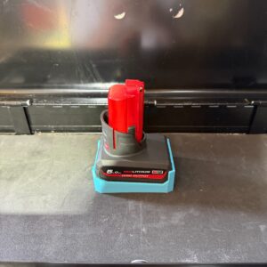 Milwaukee M12 5.0ah Magnetic Battery Holder | Plastic