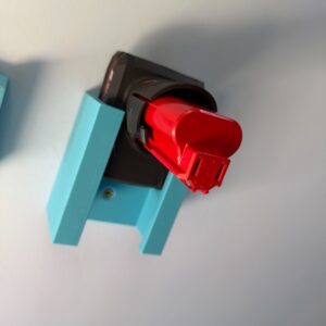 Milwaukee M12 Battery Holder | Secured By Screws