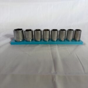 Our Products 18 1/2 Halfords Advanced Magnetic Shallow Socket Holder | Holds 8