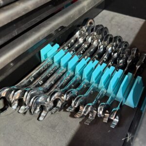 Our Products 27 Modular Magnetic Spanner Organiser | Drawer Organiser