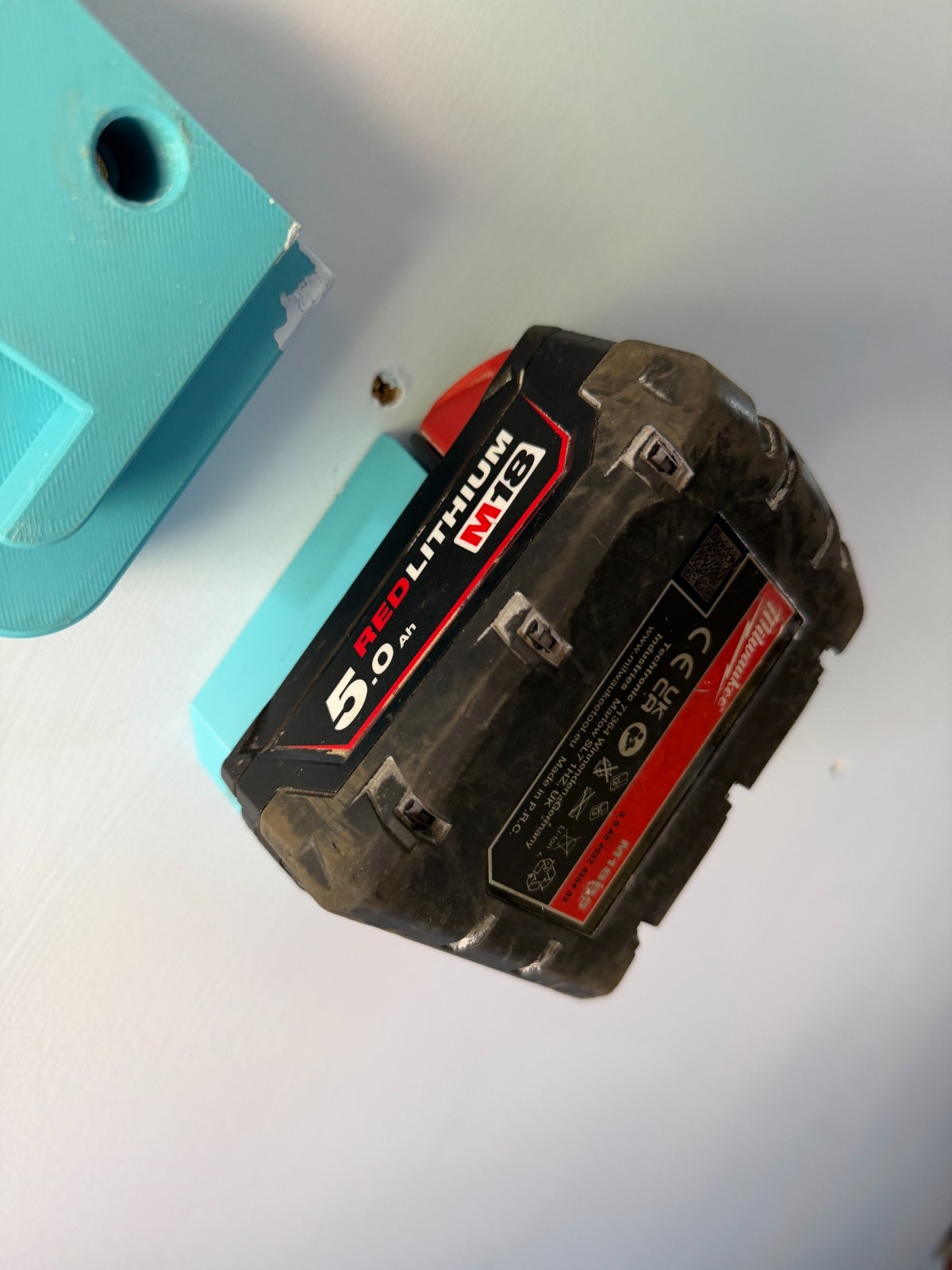 Milwaukee M18 Battery Holders | Secured By Screws 1 Milwaukee M18 Battery Holders | Secured By Screws