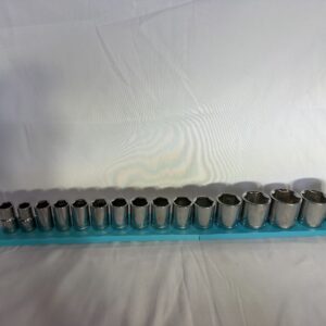 Our Products 27 Shallow 3/8 Halfords Advanced Magnetic Socket Holder | Holds 16