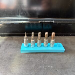 1/4" Hex Bit Socket Holder | Magnetic Socket Organiser