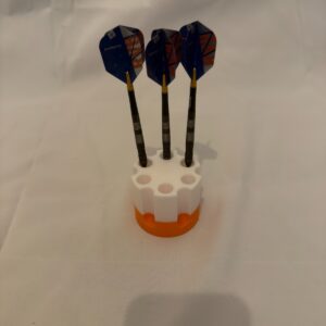 Dart Holder Revolver Style Stand (Holds 6 Darts) - Multiple Colours