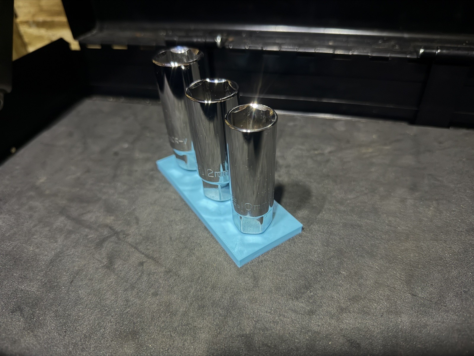 Halfords Advanced 3/8" Spark Plug Socket Holder (Holds 3) | Drawer Organiser 3 Halfords Advanced 3/8" Spark Plug Socket Holder (Holds 3) | Drawer Organiser - Image 3