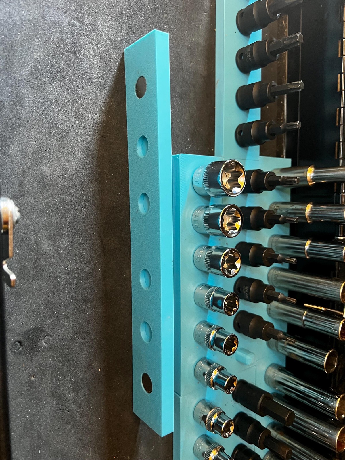 1/4 Socket Holder Rail | Magnetic 3 1/4 Socket Holder Rail | Magnetic - Image 3