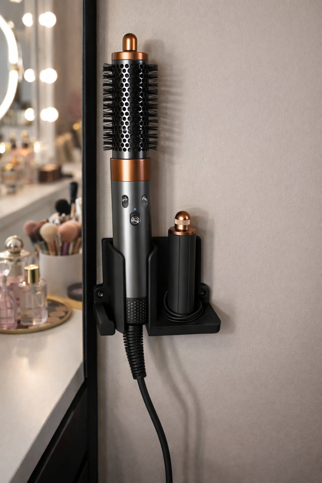 Dyson Airwrap Styler Wall Mount Mounted Stand Bracket Rack Holder Storage 267538167349