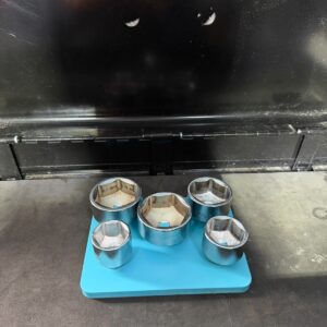 Magnetic 3/8 Oil Filter Socket Organiser | Drawer Organiser